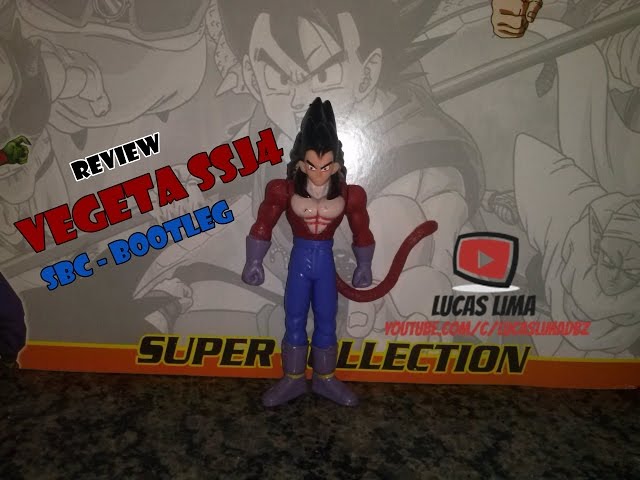 Bonecos Dragon Ball GT - Goku + Vegeta + Gogeta Super Sayajin 4 SSJ4 Super  Battle Collection Bootleg Articulado - Brinquedos