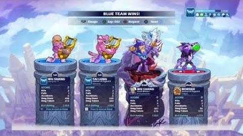 WU SHANG AND MORDEX TEAM COMBO BRAWLHALLA