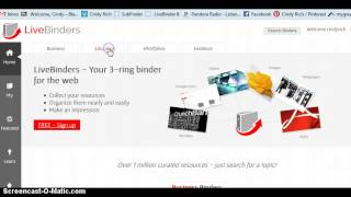 LiveBinder Tutorial