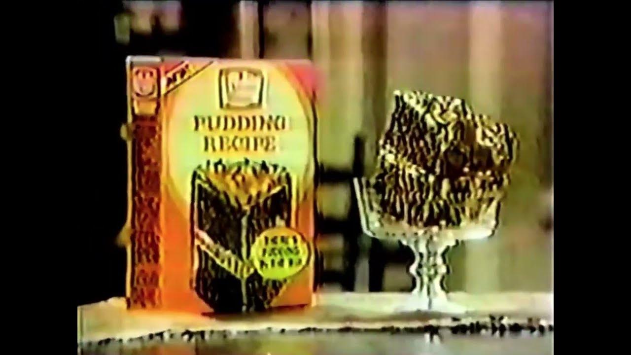 Duncan Hines Pudding Recipe commercial 1978 YouTube