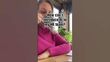 How can I introduce AI in my HR team? #aiinhr #aiandhr