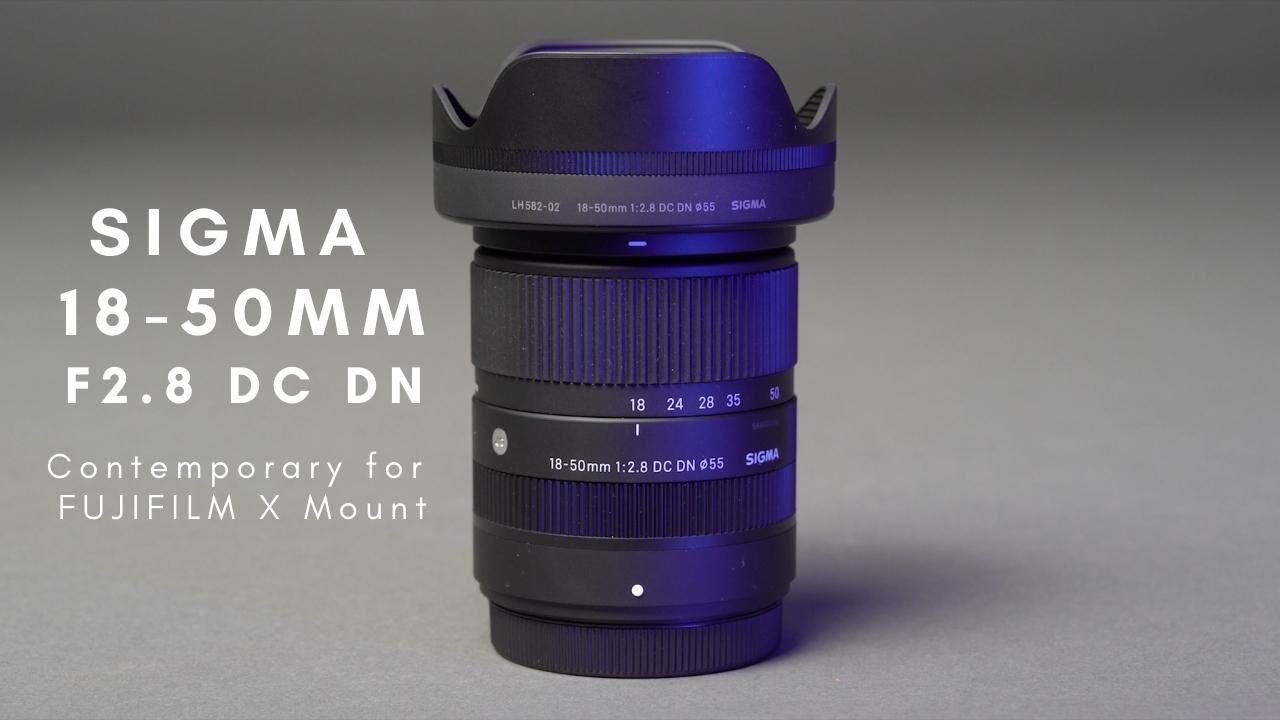 SIGMA 18-50mm F2.8 DC DN | Contemporary for FUJIFILM X Mount #sigma