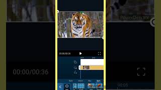 🤔 how to edit video in power director 🤔 #shorts #youtubeshorts #edit screenshot 3