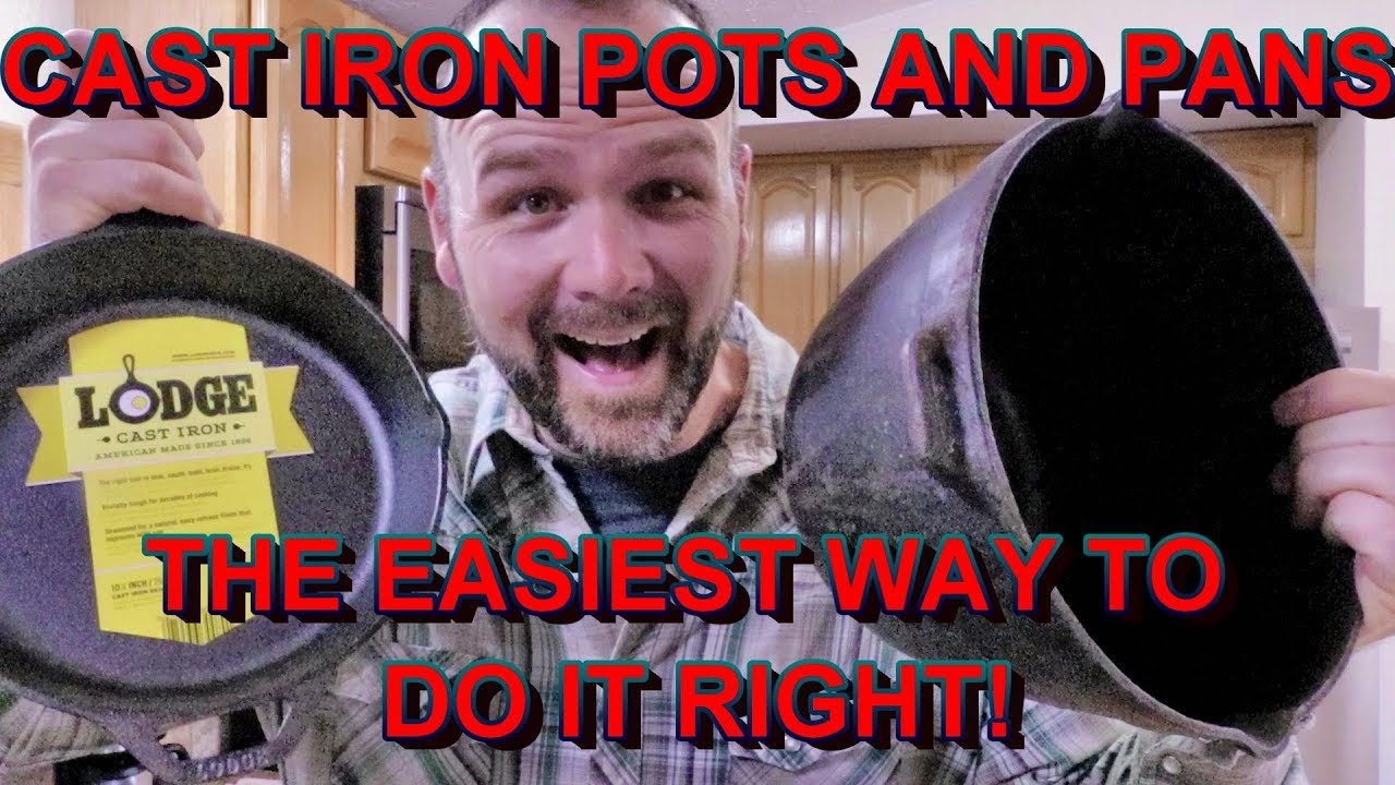 COOKING WITH CAST IRON!! EVERYTHING YA EVER WANTED TO KNOW...SEASONING