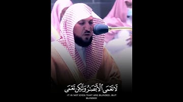 القارئ الشيخ د.‎#ماهر_المعيقلي_سورة_الحج اكتب شئ تؤجر عليه