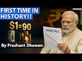 INDIA'S RUPEE FALLS TO HISTORIC LOW!! 90 Rupees per Dollar | By Prashant Dhawan