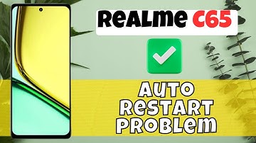Auto restart problem Realme C65 || How to solve auto restart issues 👍
