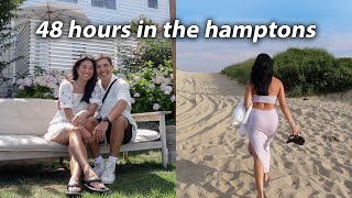 our first time in the new york hamptons! casual hot weather outfits 🤍 screenshot 1