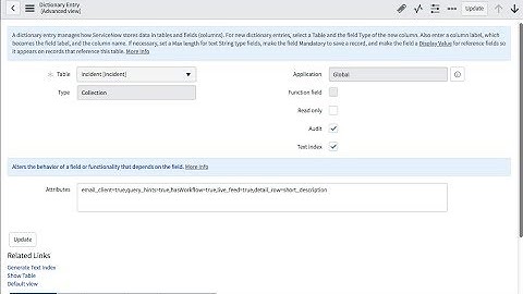 ServiceNow - How to make a list column appear horizontally in Kingston
