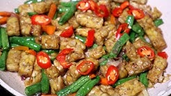RESEP MASAKAN HEMAT TUMIS TEMPE KACANG PANJANG -  Resep Masakan Rumahan Murah Meriah - Durasi: 3.06. 