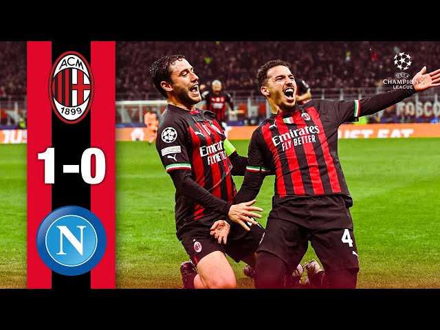 Bennacer gives us the advantage | AC Milan 1-0 Napoli | Highlights #championsleague