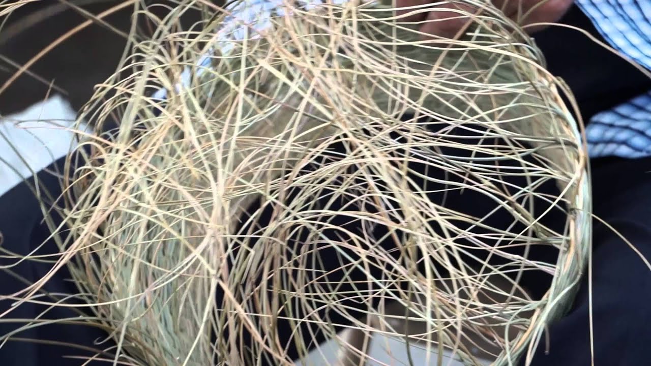 LA ARTESANÍA DEL ESPARTO