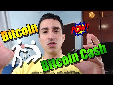 Bitcoin Vs Bitcoin Cash Quem Ganha Essa Briga Youtube - 