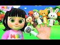 फ़िंगर फ़ैमिली तुम कहाँ हो? | Finger Family Tum Kahaan Ho? | Balloon Finger | Melly Hindi Rhymes