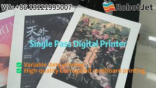 RobotJet Single Pass Printer: Perfect Solution for Corrugated Cardboard & Variable Data Printing