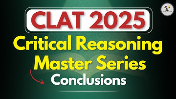 CLAT 2025| Logical reasoning | Conculsions | CLAT 2026 | #clatshaala