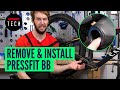 How To Remove & Install A Press Fit Bottom Bracket | GMBN Tech Maintenance Skills