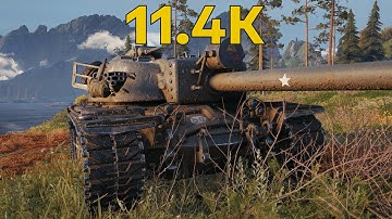 T110E4 • 11.4K Damage - Farming simulator! • WoT Gameplay