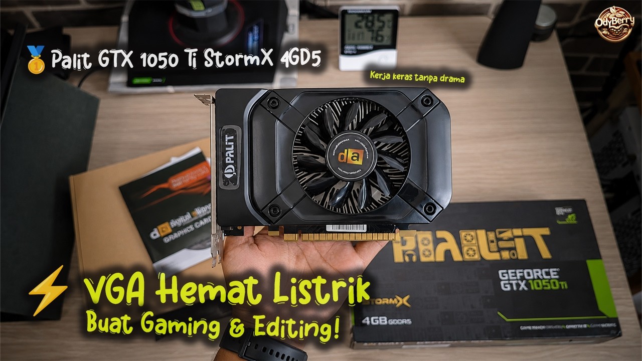 🎮 Palit GTX 1050 Ti StormX 4GB — A Budget Graphics Card That's
