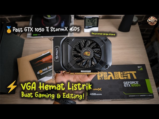 🎮 Palit GTX 1050 Ti StormX 4GB — A Budget Graphics Card That's
