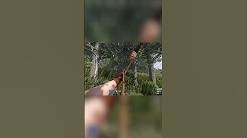 The luckiest shot in my 6000 hours of rust playtime #rust #shorts