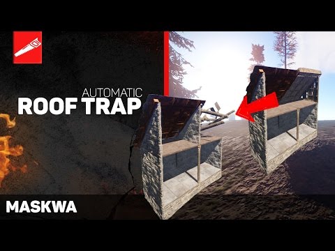 Advanced building #36 Roof Trap | Rust automatic trap