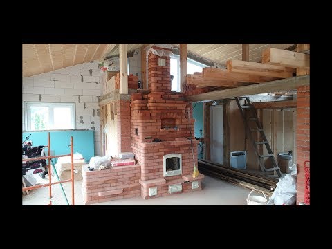 НОВЫЙ ДОМ!!!ЧАСТЬ 25!! ПЕЧЬ-КРАСАВИЦА И ОСТАЛЬНОЕ!!