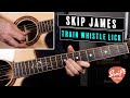 The Iconic &quot;Train Whistle&quot; Delta Blues Lick - Skip James Style!