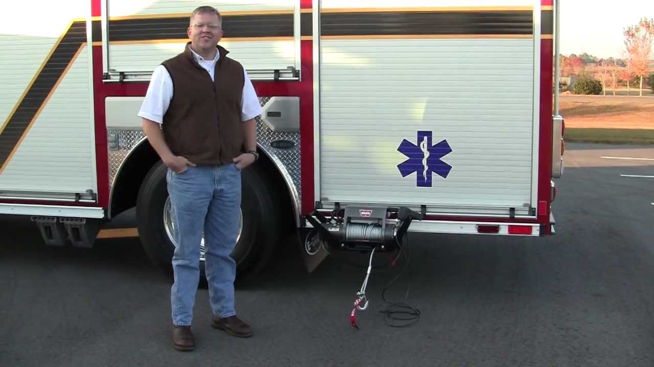 Warn Winch options for a Fire Apparatus by Sunbelt Fire YouTube