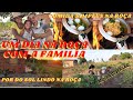 ALMOÇO NA ROÇA COM A FAMÍLIA+FOGÃO A LENHA/VIDA SIMPLES/ARROZ CARRETEIRO/VIDA NA ROÇA+VLOG/SITIO