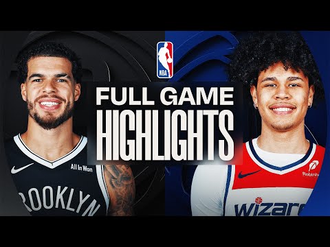 NETS at WIZARDS | FULL GAME HIGHLIGHTS | November 16, 2025