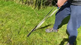 Slackline anchor easy install