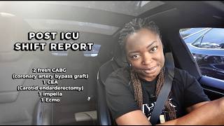 ICU Post Shift Report | A Busy Day in Critical Care