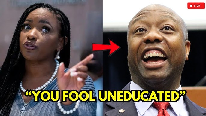 Tim Scott ATTACKS Jasmine Crockett—Her Epic Clapback Leaves Him Speechless! - YouTube