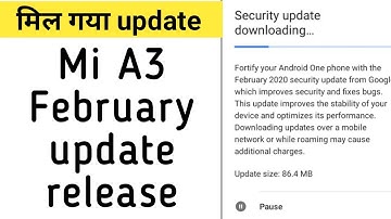 Mi A3 received February security update | Android 10 coming soon
