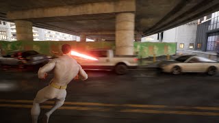 Superman Heat Vision in Unreal Engine 5 (My Superhero multiplayer game) screenshot 4