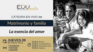 Cátedra en vivo: Matrimonio y Familia