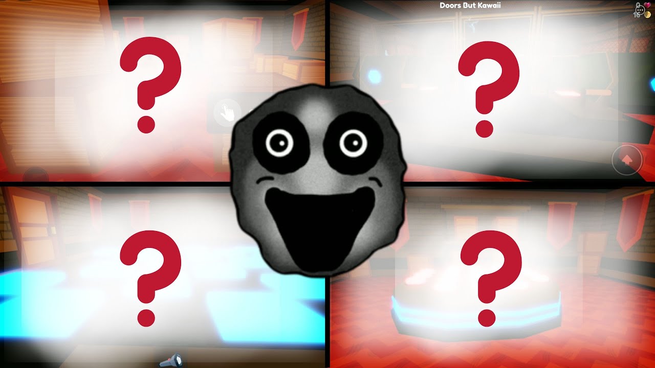 SECRET ROOMS IN DOORS BUT KAWAII Roblox Doors YouTube
