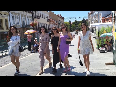 Украина Ужгород Сегодня. Поездка из Одессы в Закарпатье. Прогулки по городу