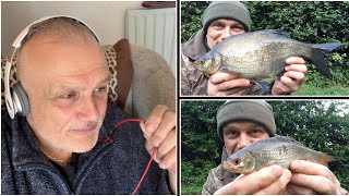 An interesting encounter on the road, fishing the canal and talking about it on radio