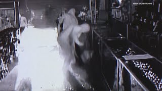 Gun store burglary captured on camera