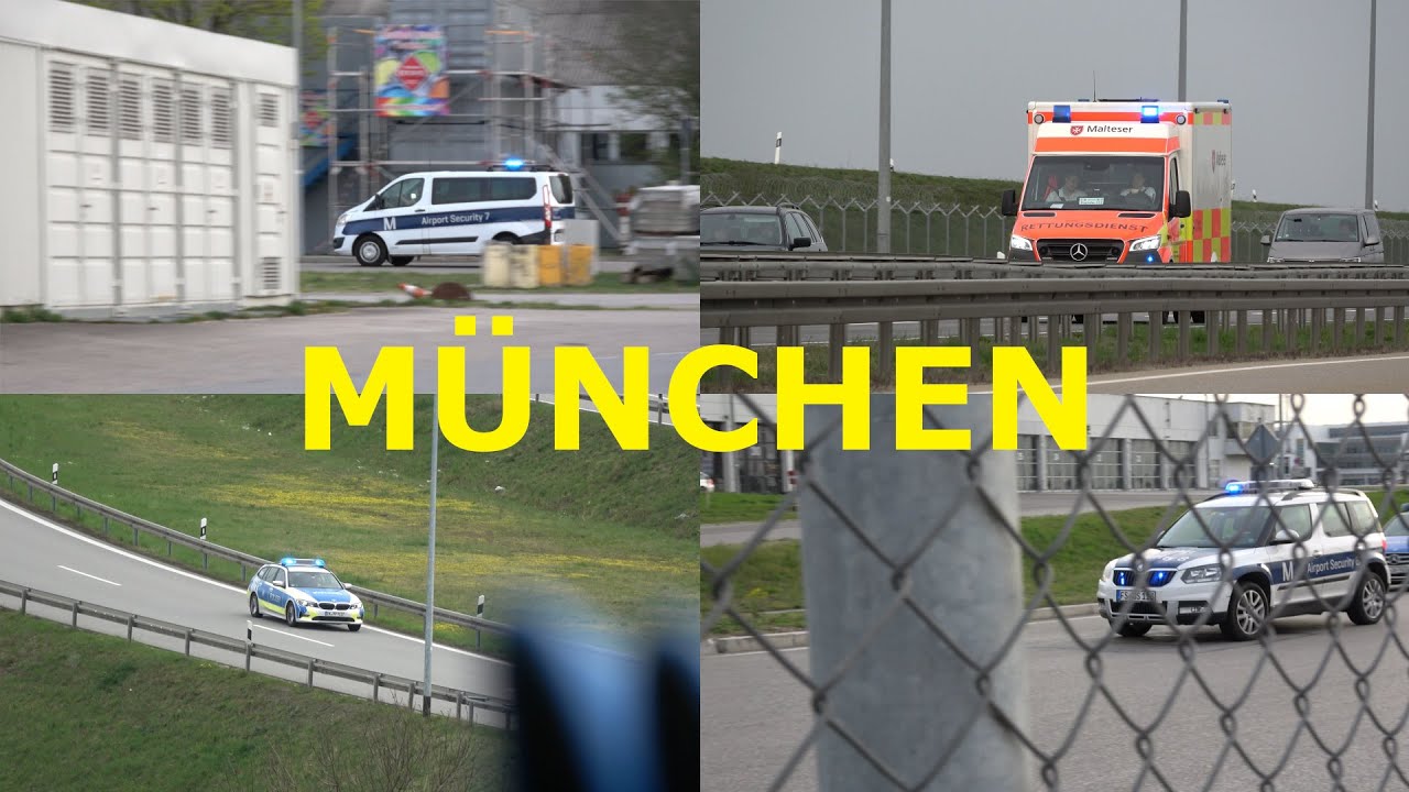 [SECURITY, und MEHR] Einsatzfahrten am Flughafen München