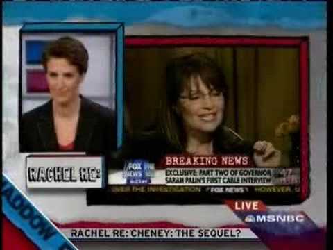 Rachel Maddow Show: Palin Dick Cheney Redux