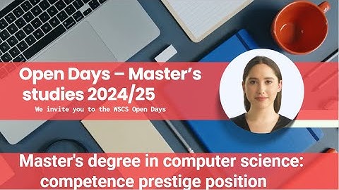 Open Days – Master’s studies 2024/25