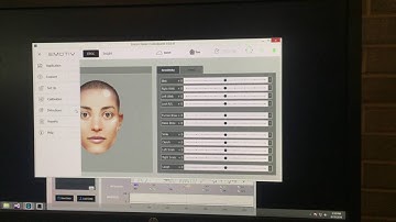 Demo of Emotiv Epoc headband (EEG signal)