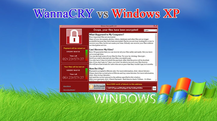 Bản update vá lỗi virus cho windows xp năm 2024