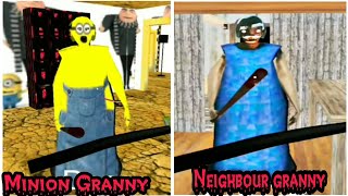 Minion Granny ve Scary neighbour granny screenshot 1