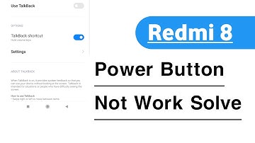 Redmi 8 Power Button Not Working Problem Solve