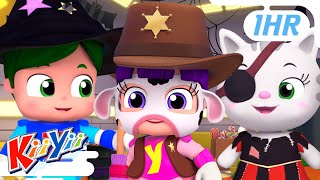 Getting Dressed for Halloween | Best of KiiYii Songs | ABC and 123 | Nursery Rhymes & Kids Songs