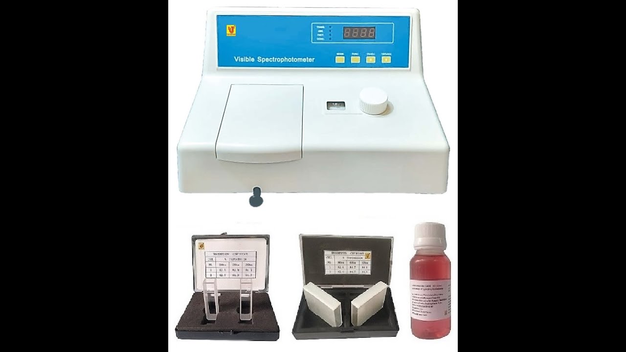Spectrophotometer (Facility 10 mm to 50 mm Pathlength) uP Single Beam